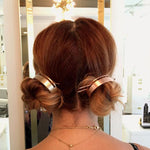 Goddess plate hair artifact hairpin