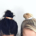 Goddess plate hair artifact hairpin
