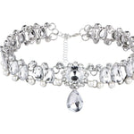 Ocean Goddess Crystal Choker Necklace