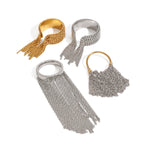 Stainless Steel Tassel Ring With A Luxe Niche Vibe